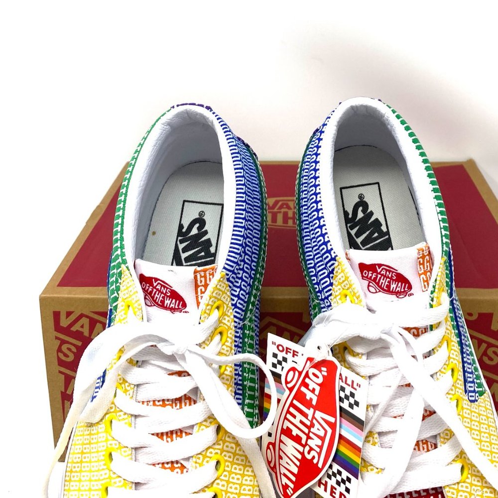 💖MEGA SALE💖VANS PRIDE LGBTQ+ Authentic Men’s Sneakers VN0A3WM33WJ Sk8-Mid - Picture 7 of 12